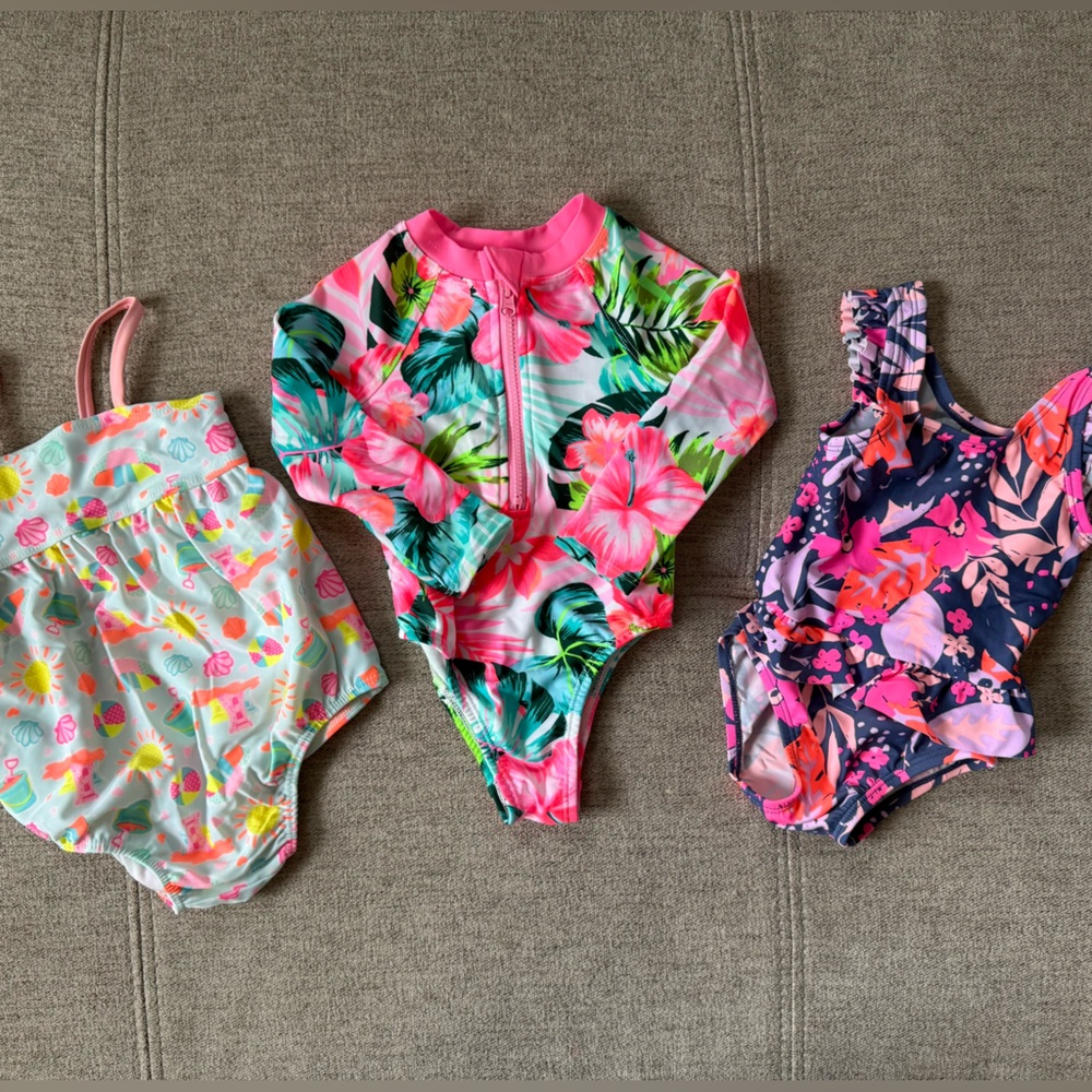 Baby girl swim bundle